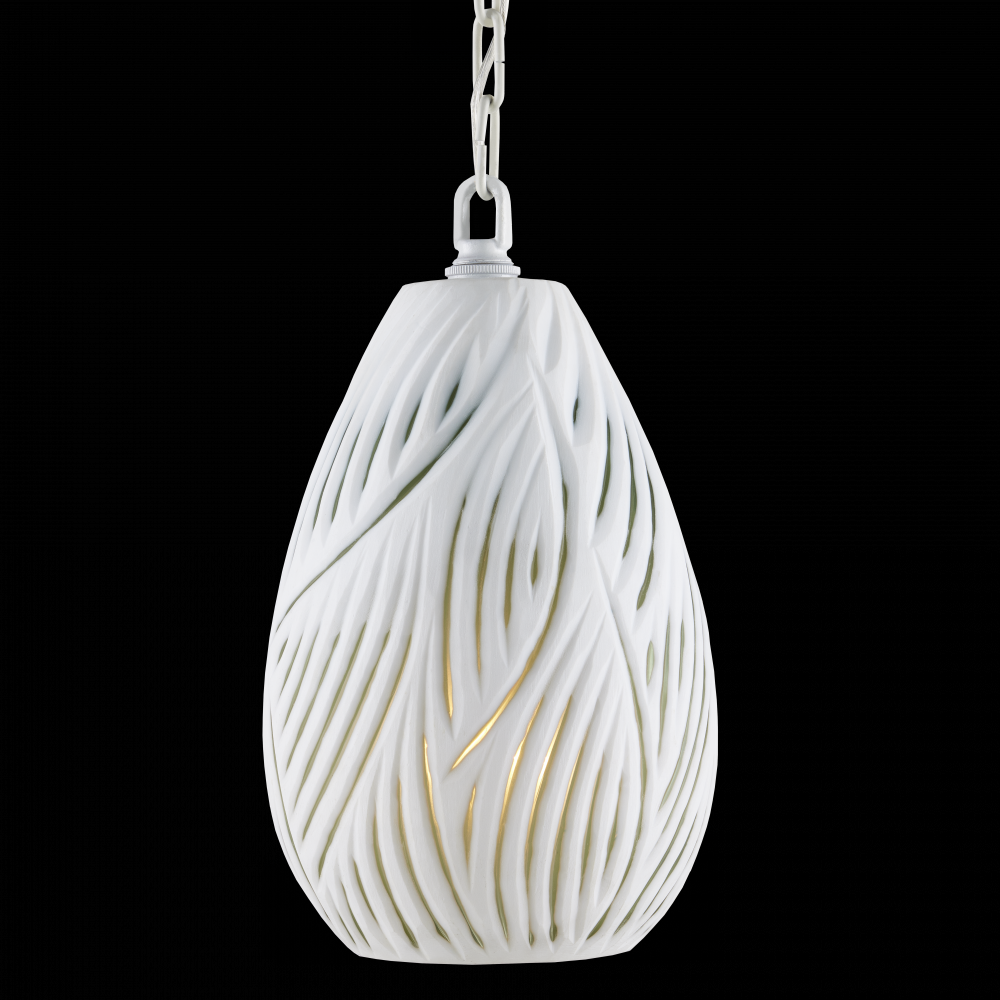 Midori White Pendant