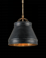 Currey 9868 - Lumley Black Pendant