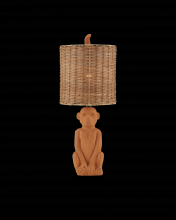 Currey 6000-0850 - King Louie Terracotta Table Lamp